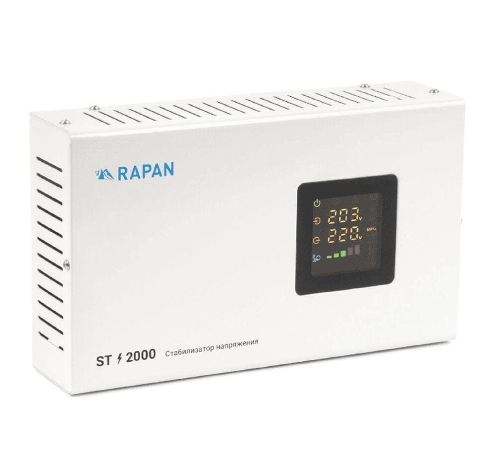 Стабилизатор напряжения Rapan ST-2000 для котла отопления